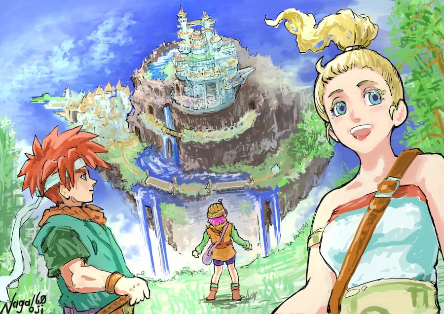 絵、イラストの背景の描き方　難しいと思ったら、シンプルで簡単な背景でいいからまず描いてみよう