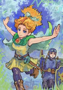 躍動感のあるポーズや構図　作例3