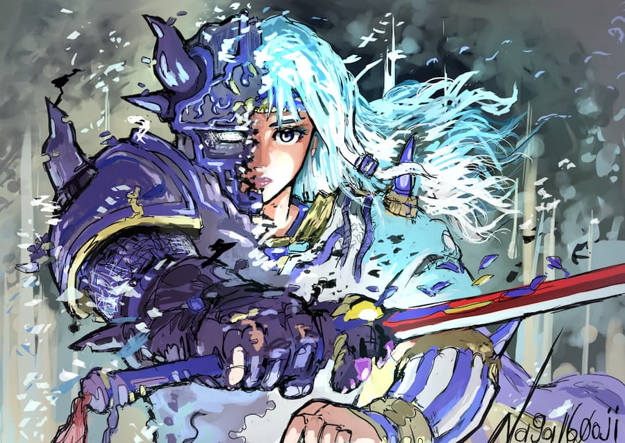 のっぺりしたイラストの改善　絵で立体感を出す　光と陰影の描き方